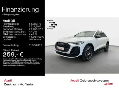 Gebraucht Audi Q5 Edition .1 204 PS (150 kW) 2025 Gletscherweiß metallic SUV