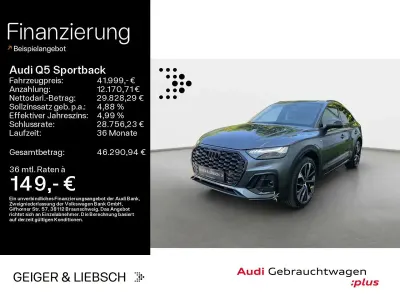 Gebraucht Audi Q5 S-Line 204 PS (150 kW) 2022 Daytonagrau perleffekt SUV