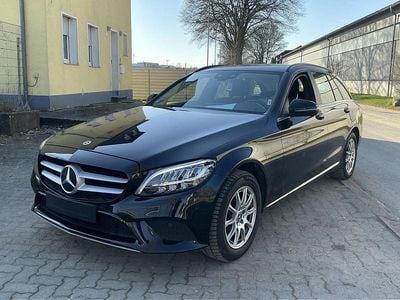 Occasion Mercedes C200 Business 160 PK (117 kW) 2020 Zwart Stationwagen