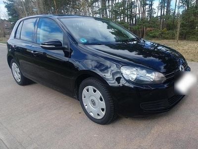 Brugt VW Golf VI S 105 HK (77 kW) 2011 Sort Hatchback