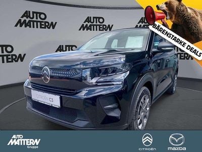 Gebraucht Citroën C3 101 PS (74 kW) 2025 Schwarz Kleinwagen