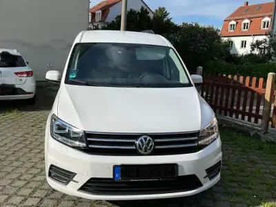 Usata VW Caddy 150 CV (110 kW) 2018 Bianco Monovolume