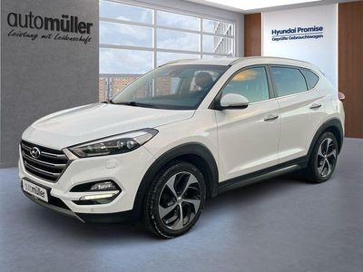 Gebraucht Hyundai Tucson Premium 177 PS (130 kW) 2017 Weiß SUV