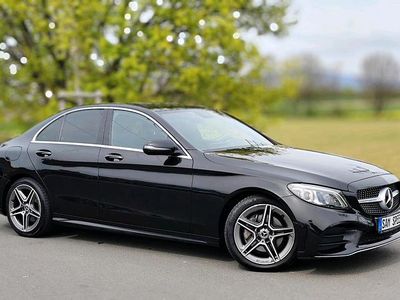 Gebraucht Mercedes C220 AMG line 194 PS (142 kW) 2019 Schwarz Limousine
