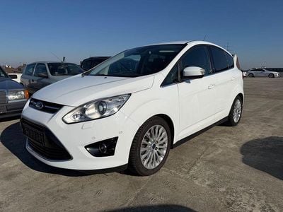 Gebraucht Ford C-MAX Titanium 125 PS (91 kW) 2013 Weiß Van / Kleinbus