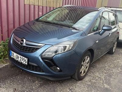 Gebraucht Opel Zafira Tourer Innovation 131 PS (96 kW) 2012 Blau Van / Kleinbus