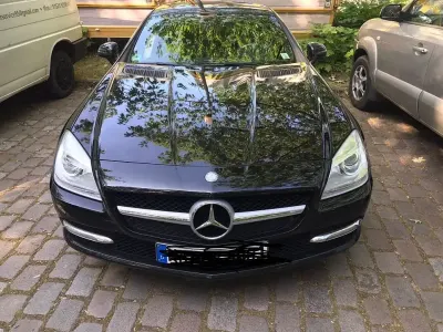 Gebraucht Mercedes SLK200 184 PS (135 kW) 2011 Schwarz Cabrio