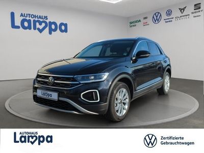 Gebraucht VW T-Roc Style 110 PS (80 kW) 2023 Schwarz SUV