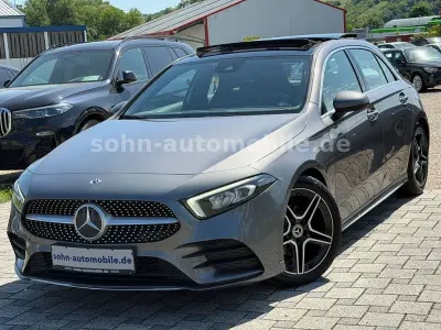 Gebraucht Mercedes A180 AMG line 136 PS (100 kW) 2021 Grau Limousine