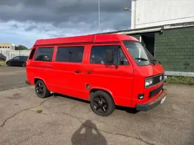 Gebraucht VW T3 90 PS (66 kW) 1989 Rot Van