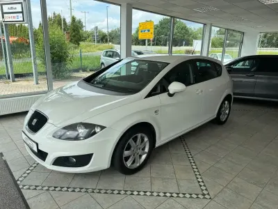 Gebraucht Seat Leon 105 PS (77 kW) 2011 Weiß Kleinwagen