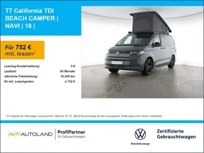Gebraucht VW California Beach 150 PS (110 kW) 2026 Schwarz Van