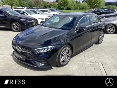 Brugt Mercedes A200 AMG 163 HK (119 kW) 2024 Sort Sedan