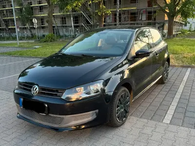 Gebraucht VW Polo 70 PS (51 kW) 2010 Schwarz Kleinwagen