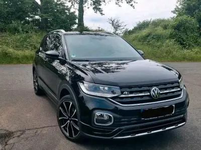Gebraucht VW T-Cross R-line 110 PS (80 kW) 2022 Schwarz SUV