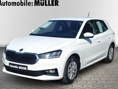 New Skoda Fabia Essence 95 HP (69 kW) 2026 White Hatchback