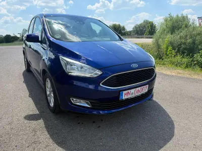 Gebraucht Ford C-MAX Titanium 120 PS (88 kW) 2018 Indicblau metallic Van / Kleinbus