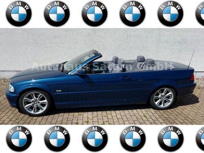 Blau metallic Gebraucht 2001 BMW 320 Cabriolet Performance Cabrio | 11.950 € (Etwas zu teuer)