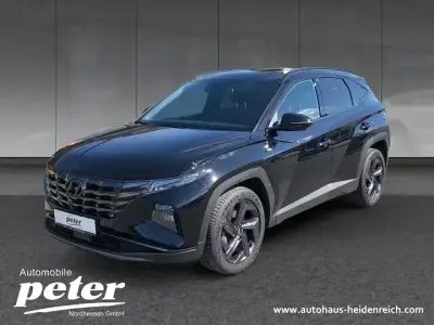 Gebraucht Hyundai Tucson Blackline 150 PS (110 kW) 2023 Phantom black / mic SUV