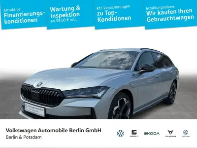 Gebraucht Skoda Superb SportLine 150 PS (110 kW) 2025 Aluminiumsilber metallic Kombi