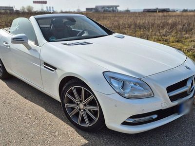 Gebraucht Mercedes SLK200 184 PS (135 kW) 2011 Weiß Cabrio