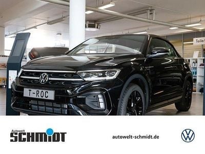 Neu VW T-Roc Cabriolet R-line 150 PS (110 kW) 2025 Schwarz Cabrio