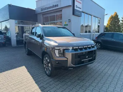 Ny KGM Musso 203 HK (149 kW) 2026 Grå Pickup / Ladvogn