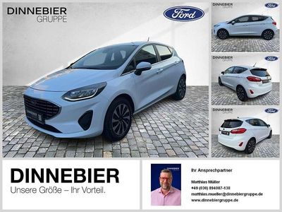 Gebraucht Ford Fiesta Titanium 125 PS (91 kW) 2022 Frozen white Kleinwagen