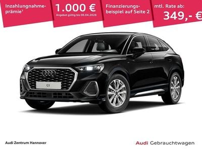 Gebraucht Audi Q3 S-Line 150 PS (110 kW) 2025 0e mythosschwarz metallic SUV