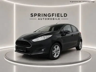 Gebraucht Ford Fiesta Celebration 80 PS (58 kW) 2017 Schwarz Kleinwagen