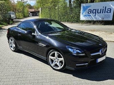 Begagnad Mercedes SLK200 184 HK (135 kW) 2012 Svart Cab