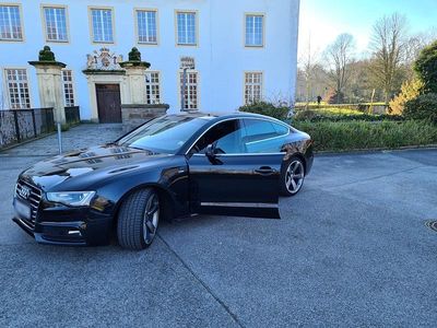 Gebraucht Audi A5 Sportback S-Line 193 PS (141 kW) 2015 Schwarz Kleinwagen