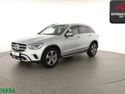 Brugt Mercedes GLC300 Exclusive 245 HK (180 kW) 2020 Sølv SUV