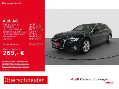 Usata Audi A6 Advanced 265 CV (194 kW) 2025 Blu Station wagon