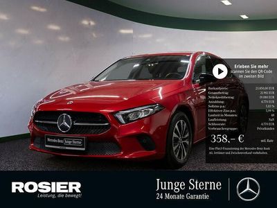 Second-hand Mercedes A200 Progressive 163 CP (119 kW) 2022 Roșu Berlinǎ