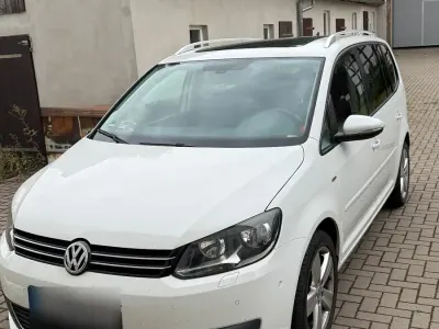 Gebraucht VW Touran 110 PS (80 kW) 2014 Weiß Van / Kleinbus