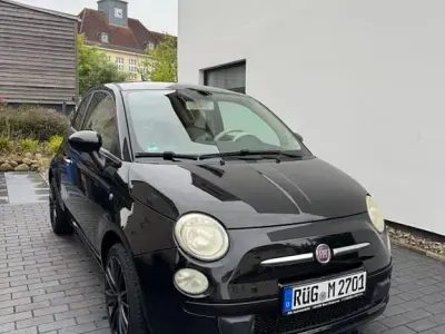 Gebraucht Fiat 500 Pop 69 PS (50 kW) 2009 Schwarz Cabrio
