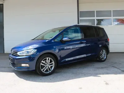 Gebraucht VW Touran Sound 150 PS (110 kW) 2017 Blau Van / Kleinbus