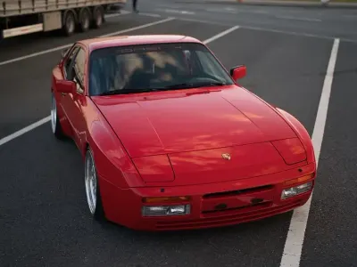 Gebraucht Porsche 944 Turbo 220 PS (161 kW) 1985 Rot Coupé