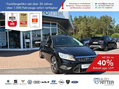 Gebraucht Ford Focus Style 145 PS (106 kW) 2008 Pantherschwarz metallic (metallic) Limousine