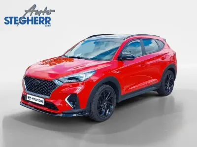 Gebraucht Hyundai Tucson N Line 177 PS (130 kW) 2019 Rot SUV