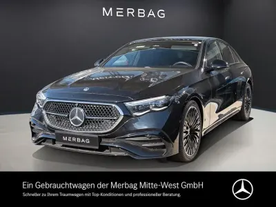 Gebraucht Mercedes E450 AMG line 381 PS (280 kW) 2025 Metalliclack obsidianschwarz Limousine