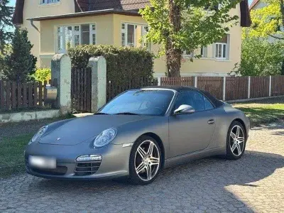 Usata Porsche 997 385 CV (283 kW) 2012 Argento Cabrio