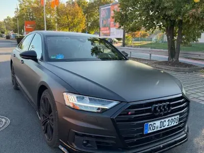 Brugt Audi A8 286 HK (210 kW) 2018 Blå Sedan