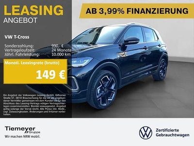 Usata VW T-Cross R-line 116 CV (85 kW) 2025 Nero SUV