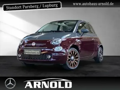 Używany Fiat 500C Collezione 69 KM (50 kW) 2019 Czerwony Kabriolet