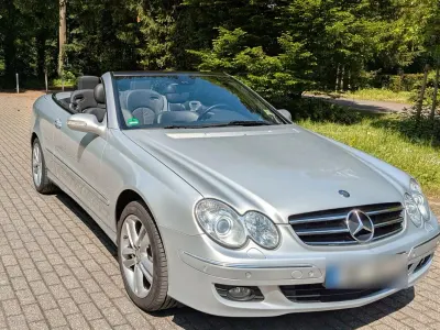 Gebraucht Mercedes CLK200 Avantgarde 184 PS (135 kW) 2007 Silber Cabrio