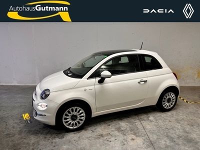 gebraucht Fiat 500 Lounge 1.2 8V El. Panodach Musikstreaming SD Temp Tel.-Vorb. PDC Berganfahrass.