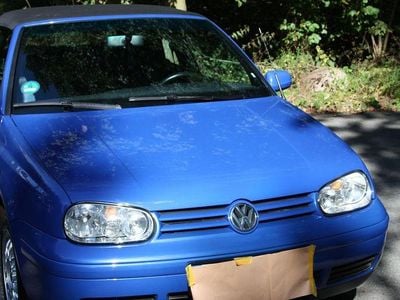 Gebraucht VW Golf Cabriolet Conceptline 116 PS (85 kW) 2001 Blau Cabrio