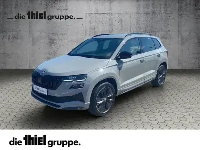 Gebraucht Skoda Karoq SportLine 190 PS (139 kW) 2023 Grau SUV